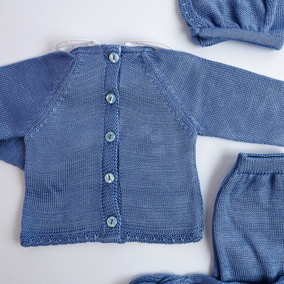 Conjunto cuello Peter Pan