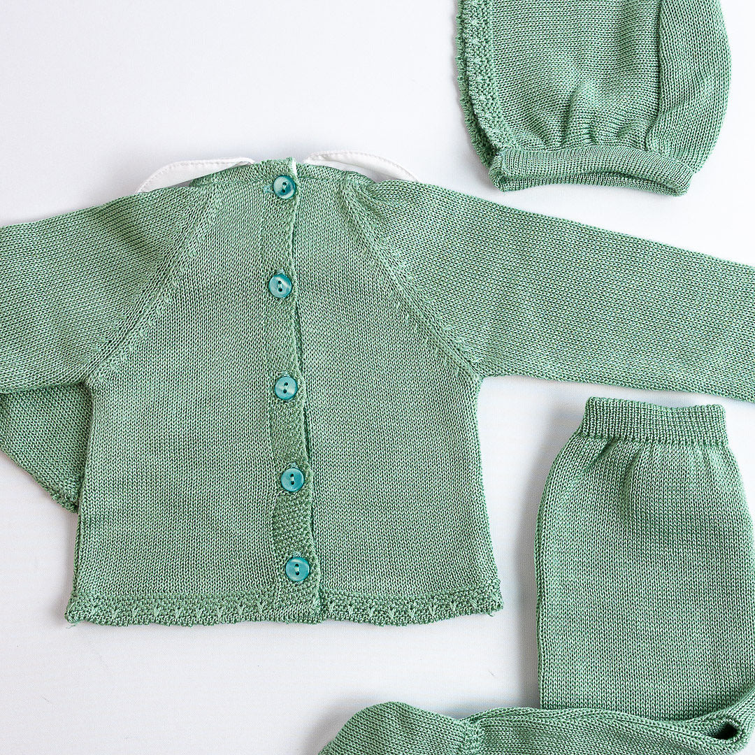 Conjunto cuello Peter Pan