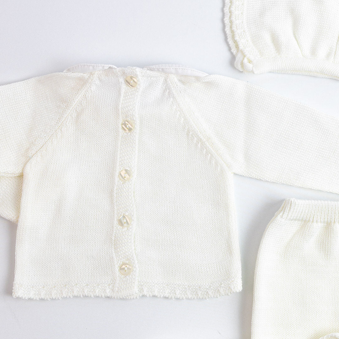 Conjunto cuello Peter Pan