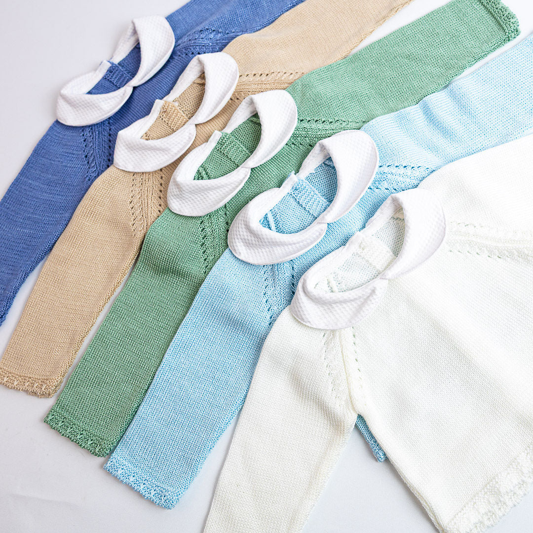 Conjunto cuello Peter Pan