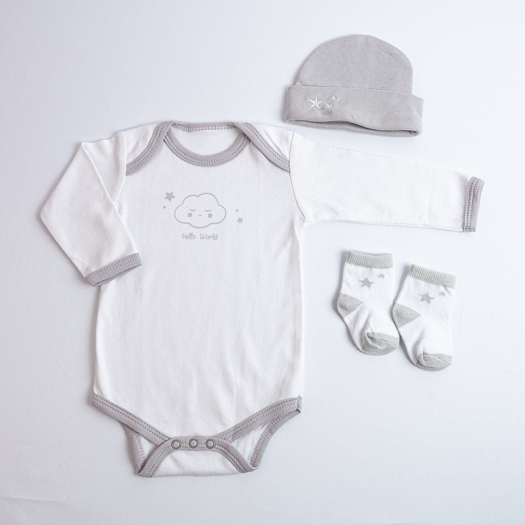 Set Bienvenida Hello World – 3 Piezas