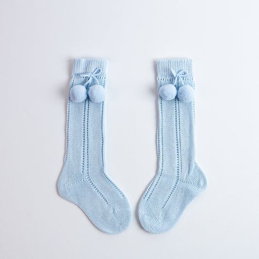 Medias Pompones Españoles