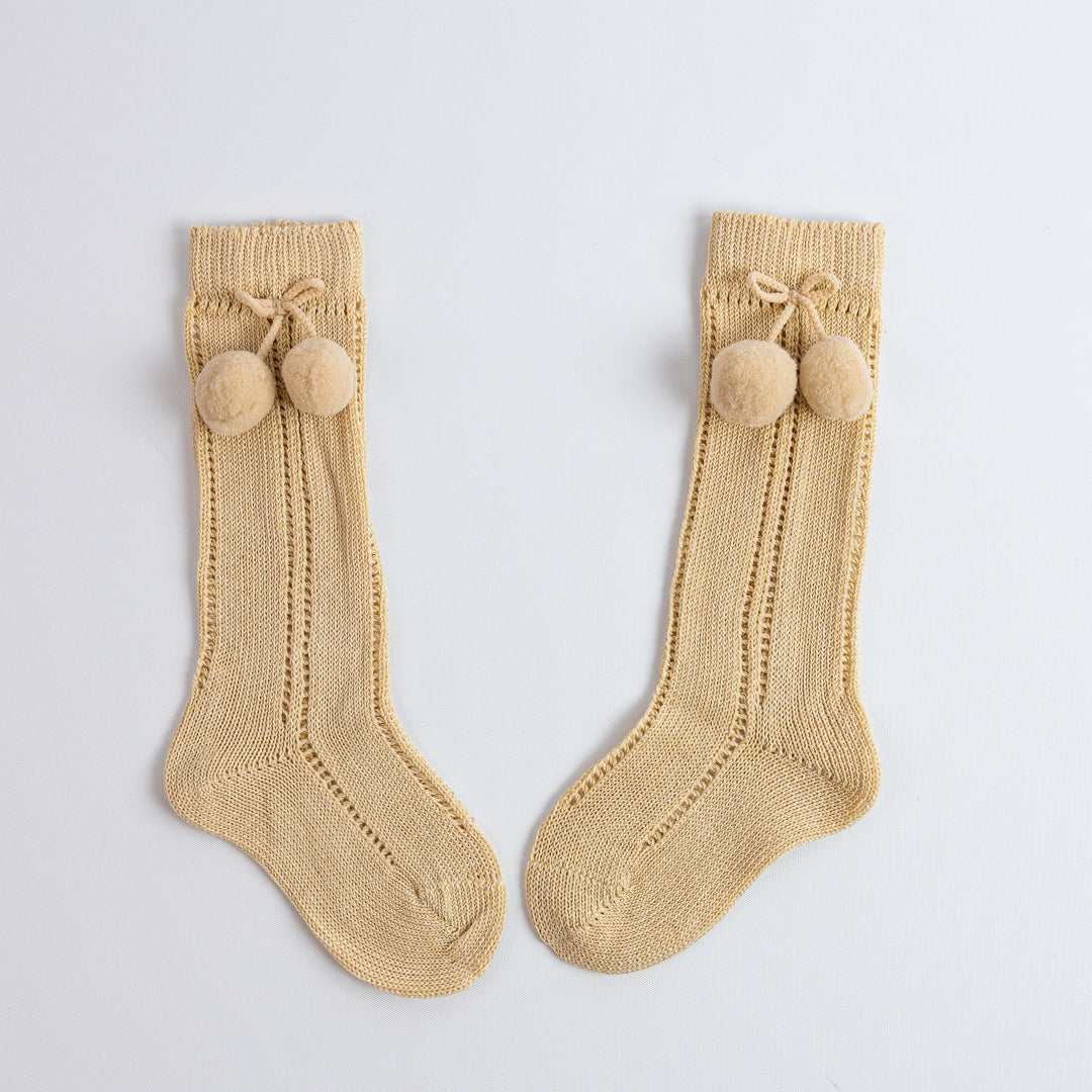 Medias Pompones Españoles